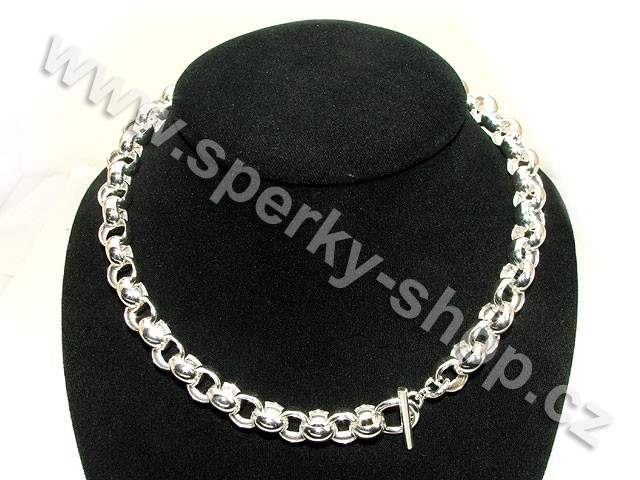 stříbrný náhrdelník pro ženy